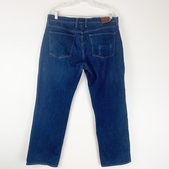Mott & Bow Jeans‎ Mens 35x30 (Actual 35x27) Straight Broome Resin Stretch Denim - Picture 3 of 12